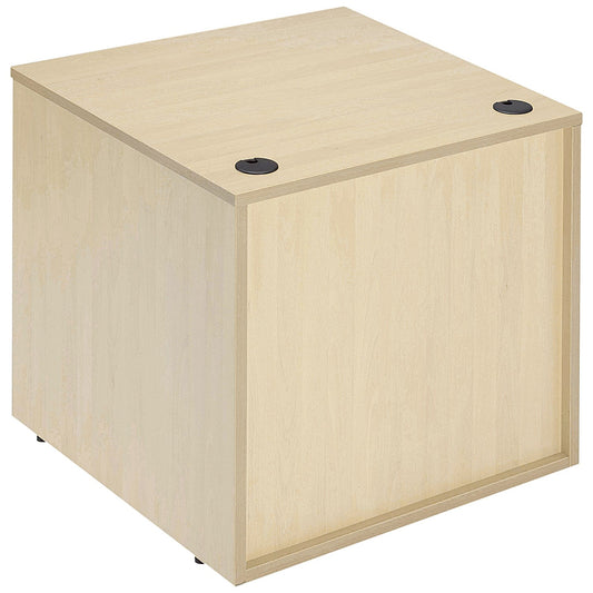 Jemini Reception Modular Straight Desk Unit, 800x800x740mm, Maple Easy2Order : KF840166