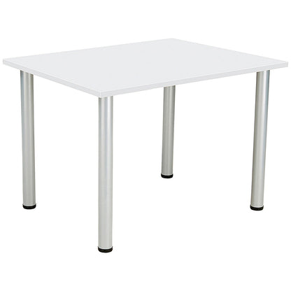 Jemini Rectangular Meeting Table, 1200x800mm, White
