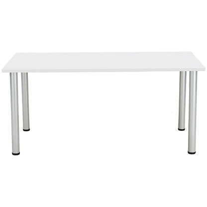 Jemini Rectangular Meeting Table, 1600x800mm, White