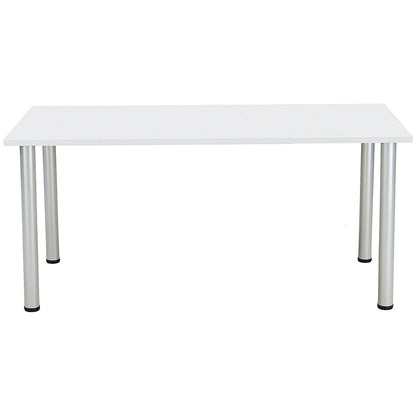 Jemini Rectangular Meeting Table, 1800x800mm, White