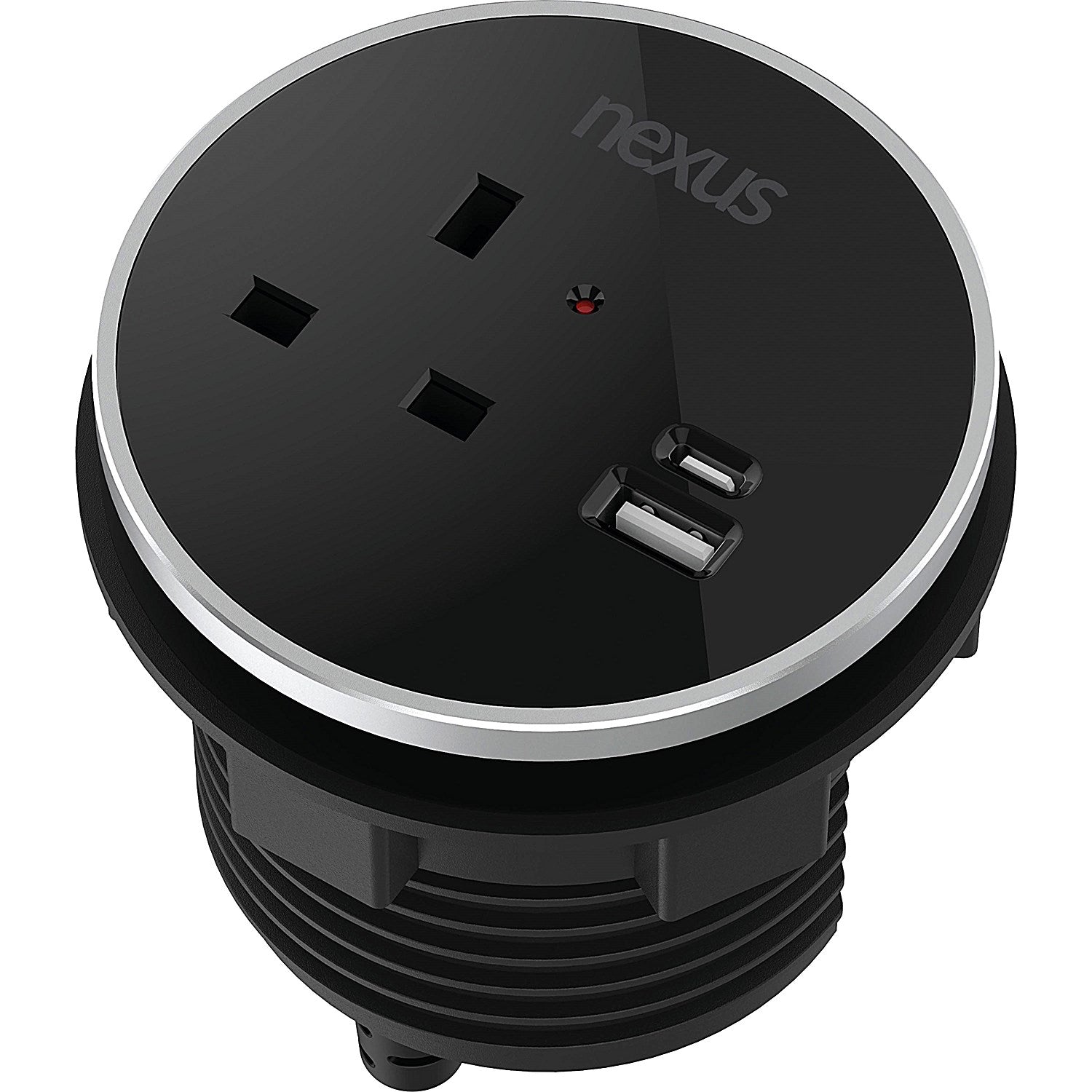 Nexus In Desk Power Module, Black Easy2Order : KF882377