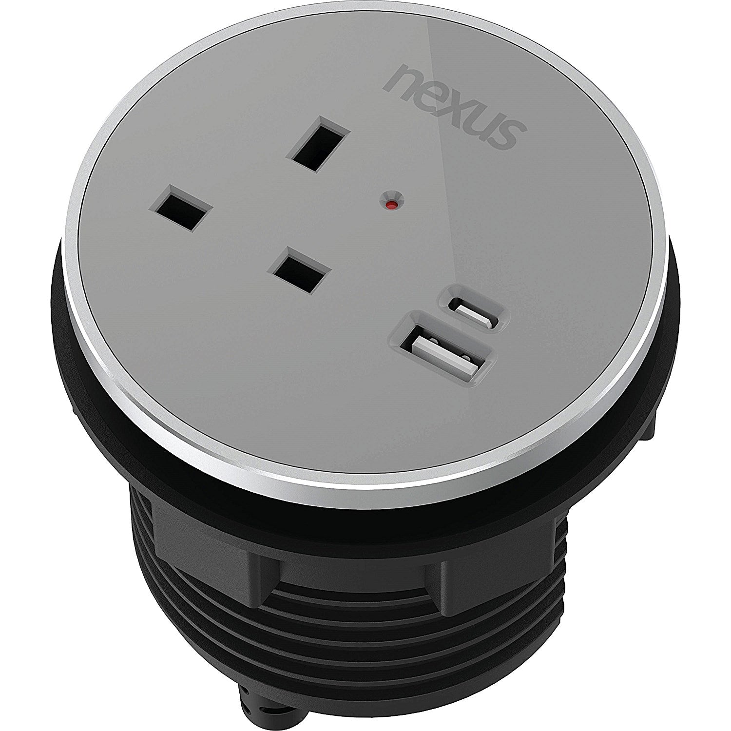 Nexus In Desk Power Module, Grey Easy2Order : KF882379
