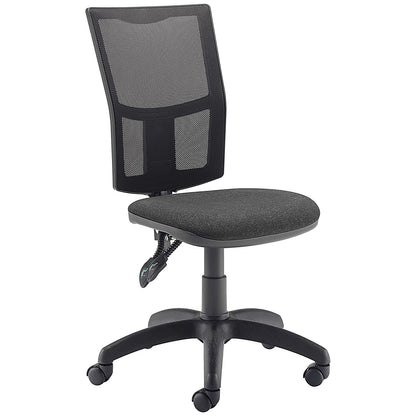 First Medway High Mesh Back Operator Chair, Charcoal