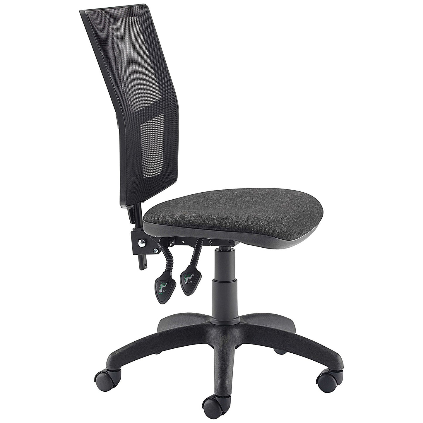 First Medway High Mesh Back Operator Chair, Charcoal