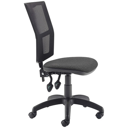First Medway High Mesh Back Operator Chair, Charcoal