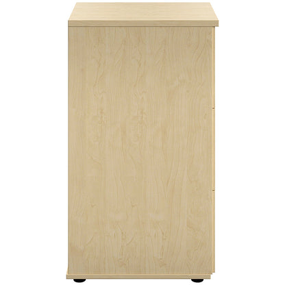 Jemini Foolscap Filing Cabinet, 3 Drawer, Maple