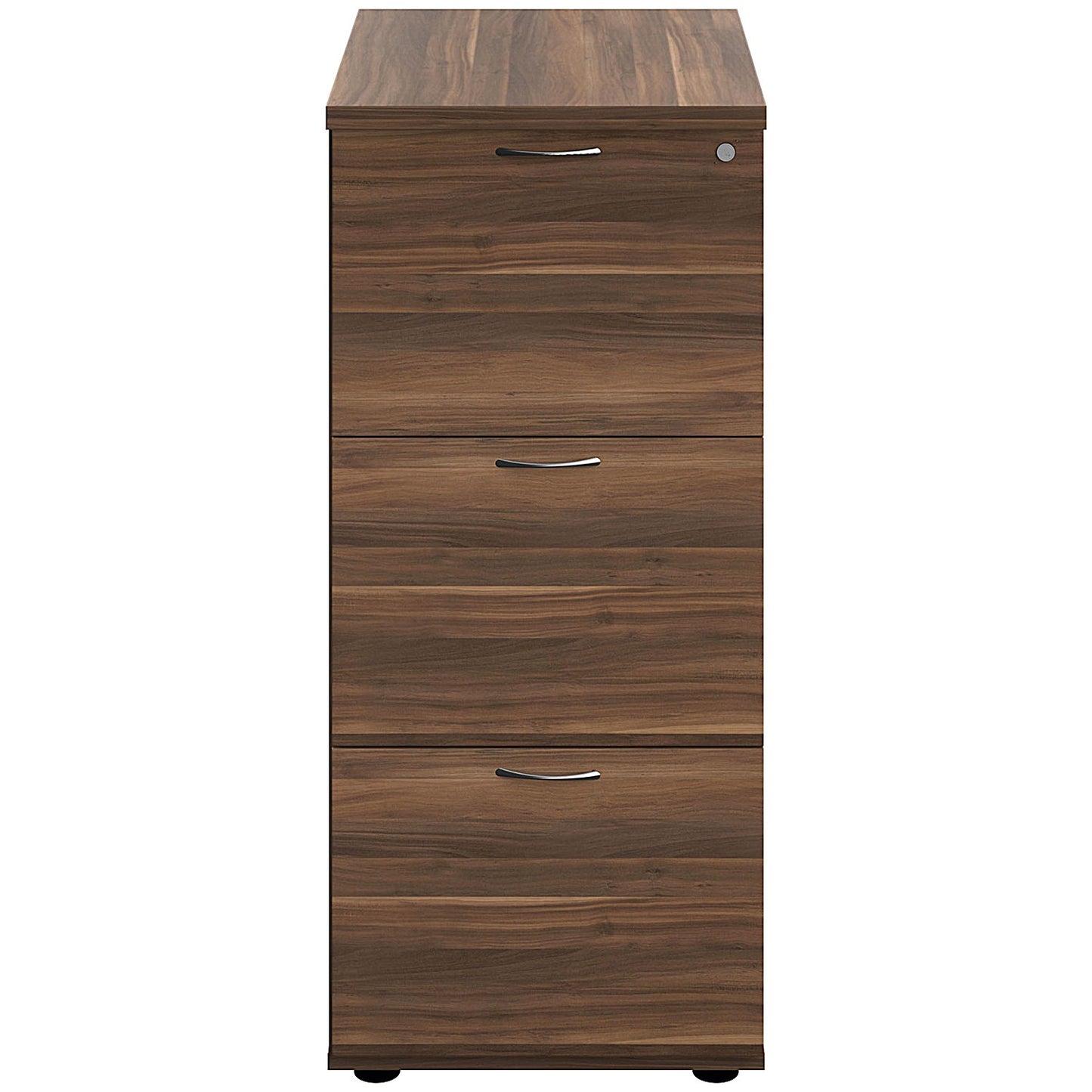 Jemini Foolscap Filing Cabinet, 3 Drawer, Walnut