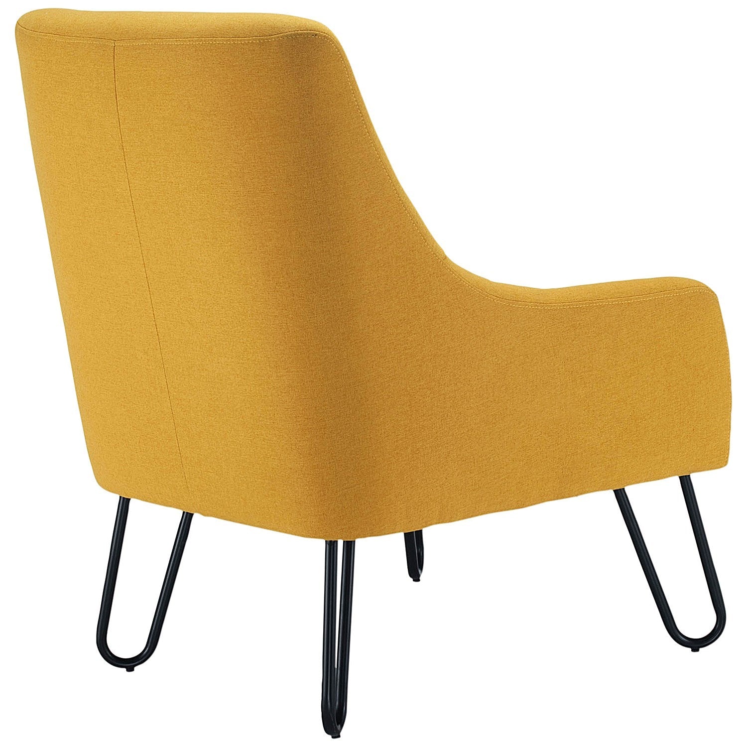 Jemini Reception Armchair, Hairpin Leg, Mustard Easy2Order : KF90467