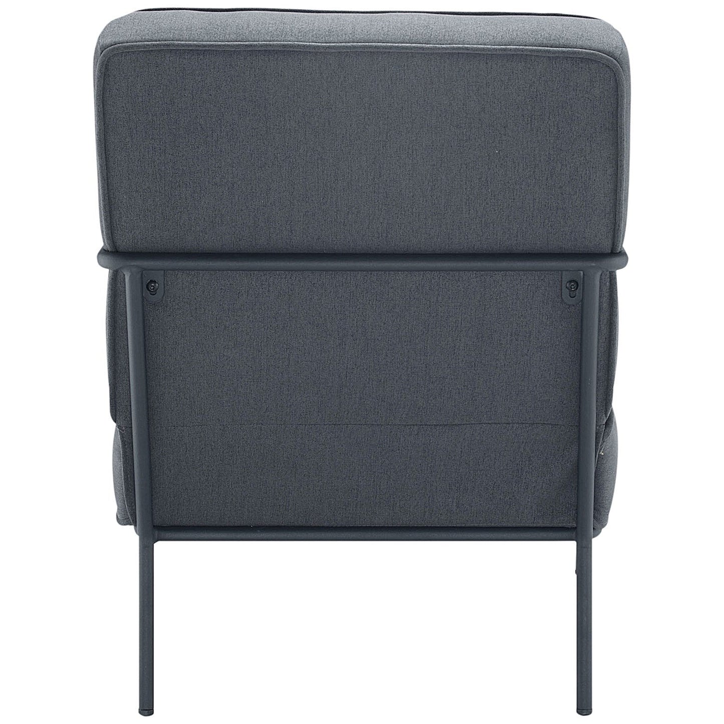 Jemini Wire Frame Reception Armchair, Grey