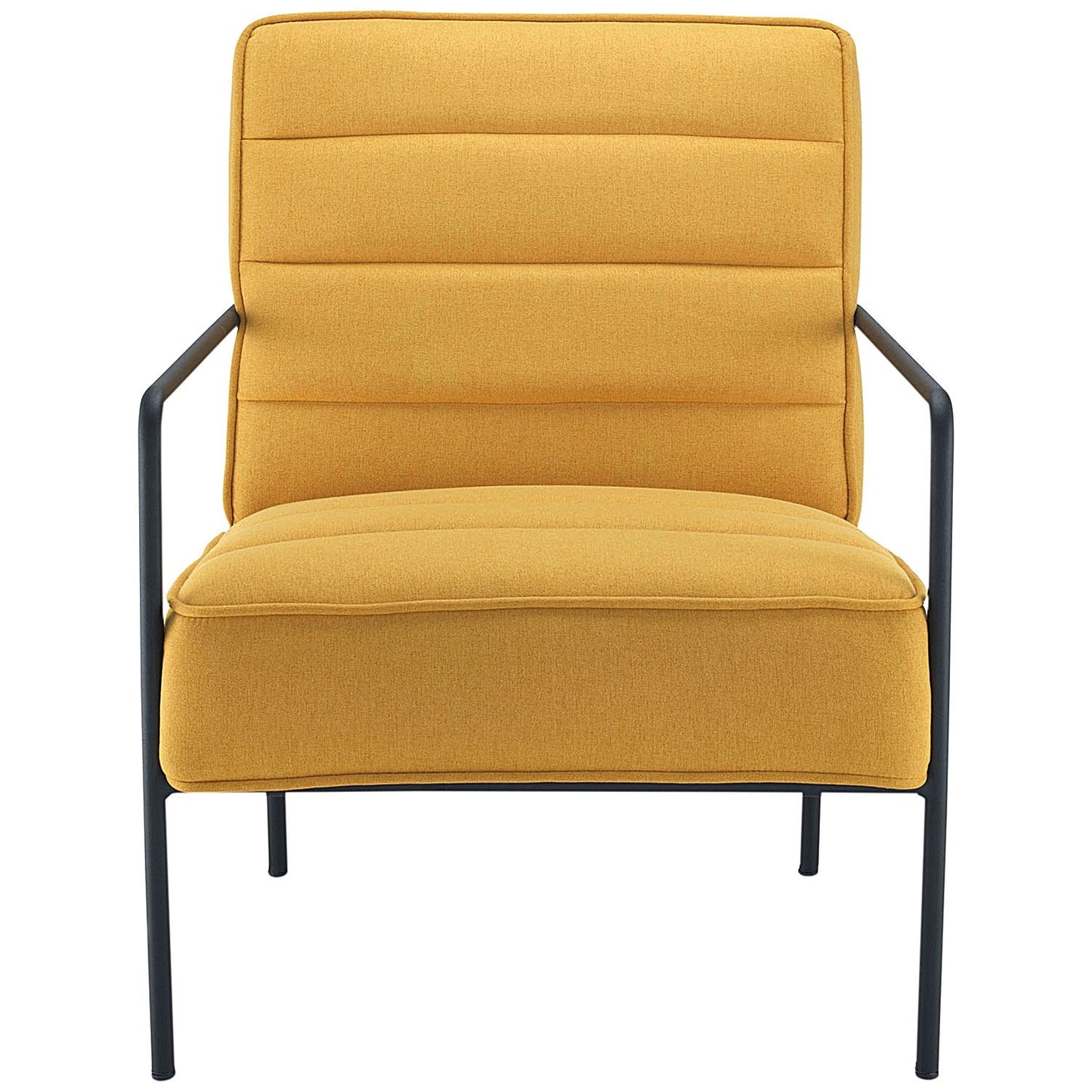 Jemini Wire Frame Reception Armchair, Mustard
