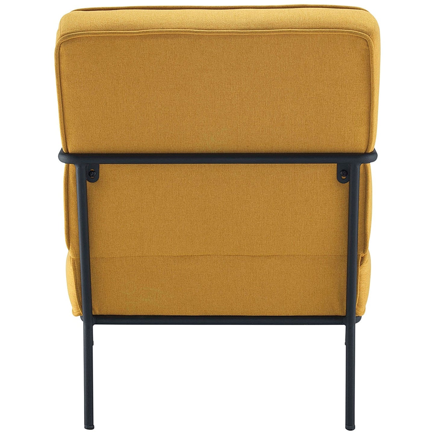 Jemini Wire Frame Reception Armchair, Mustard