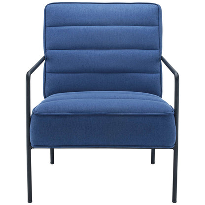 Jemini Wire Frame Reception Armchair, Navy