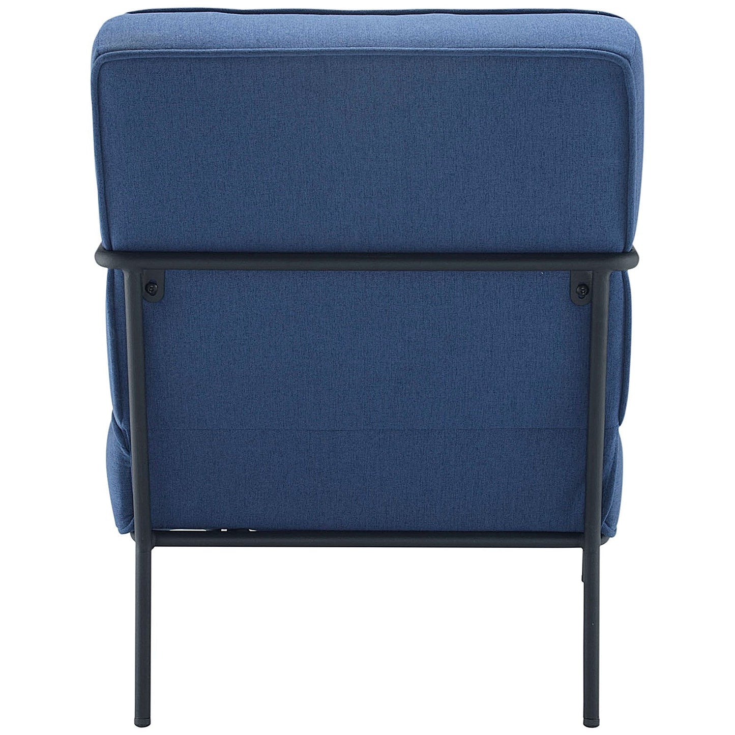 Jemini Wire Frame Reception Armchair, Navy