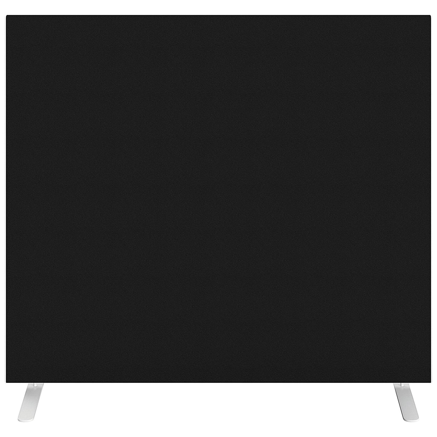 Jemini Floor Standing Screen, 1400x1200mm, Black