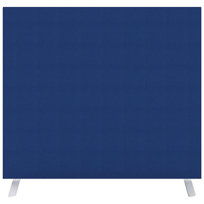 Jemini Floor Standing Screen, 1400x1200mm, Blue