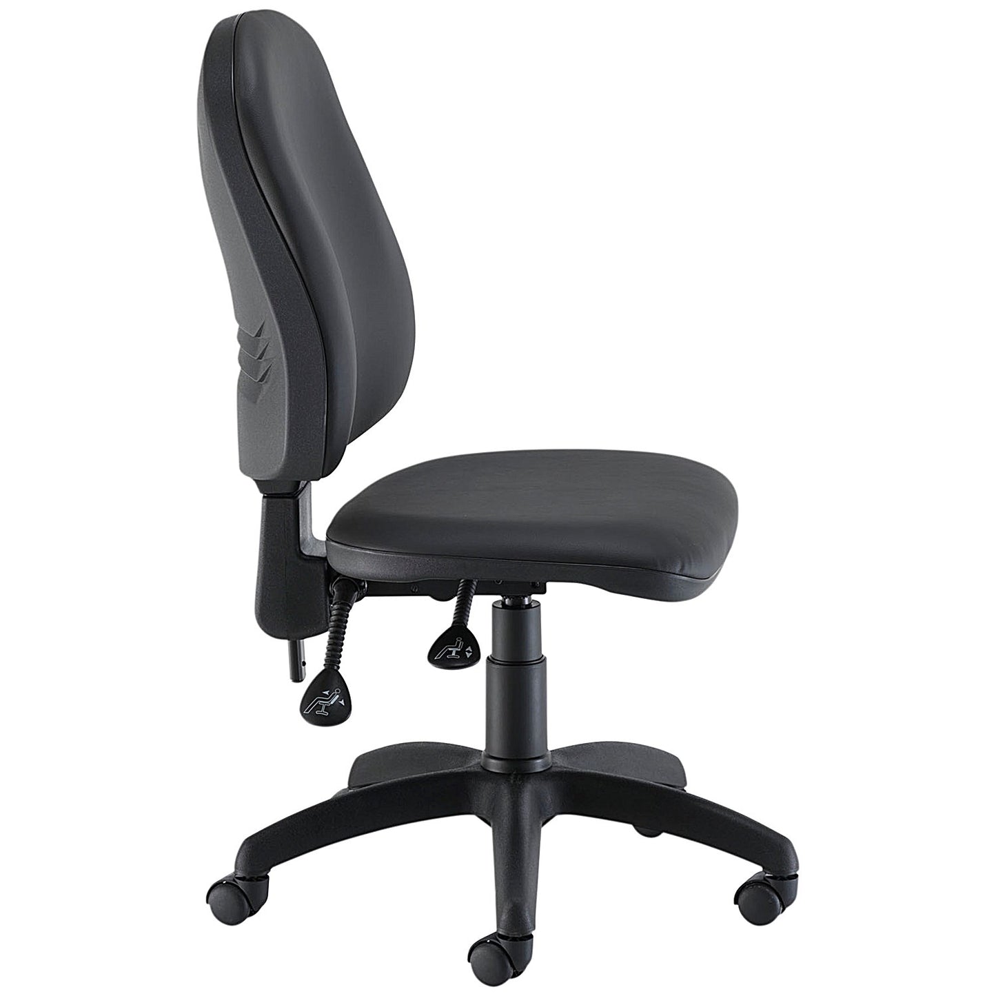Jemini Teme High Back Operator Chair, Polyurethane