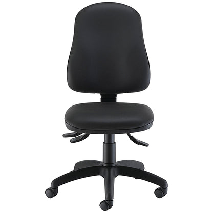 Jemini Teme Deluxe High Back Operator Chair, Polyurethane