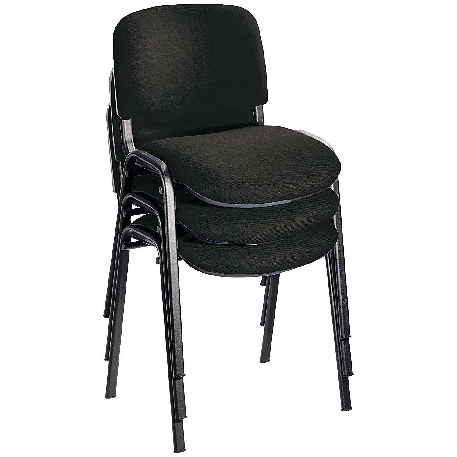 Jemini Ultra Multipurpose Black Frame Stacking Chair, Black Easy2Order : KF90552
