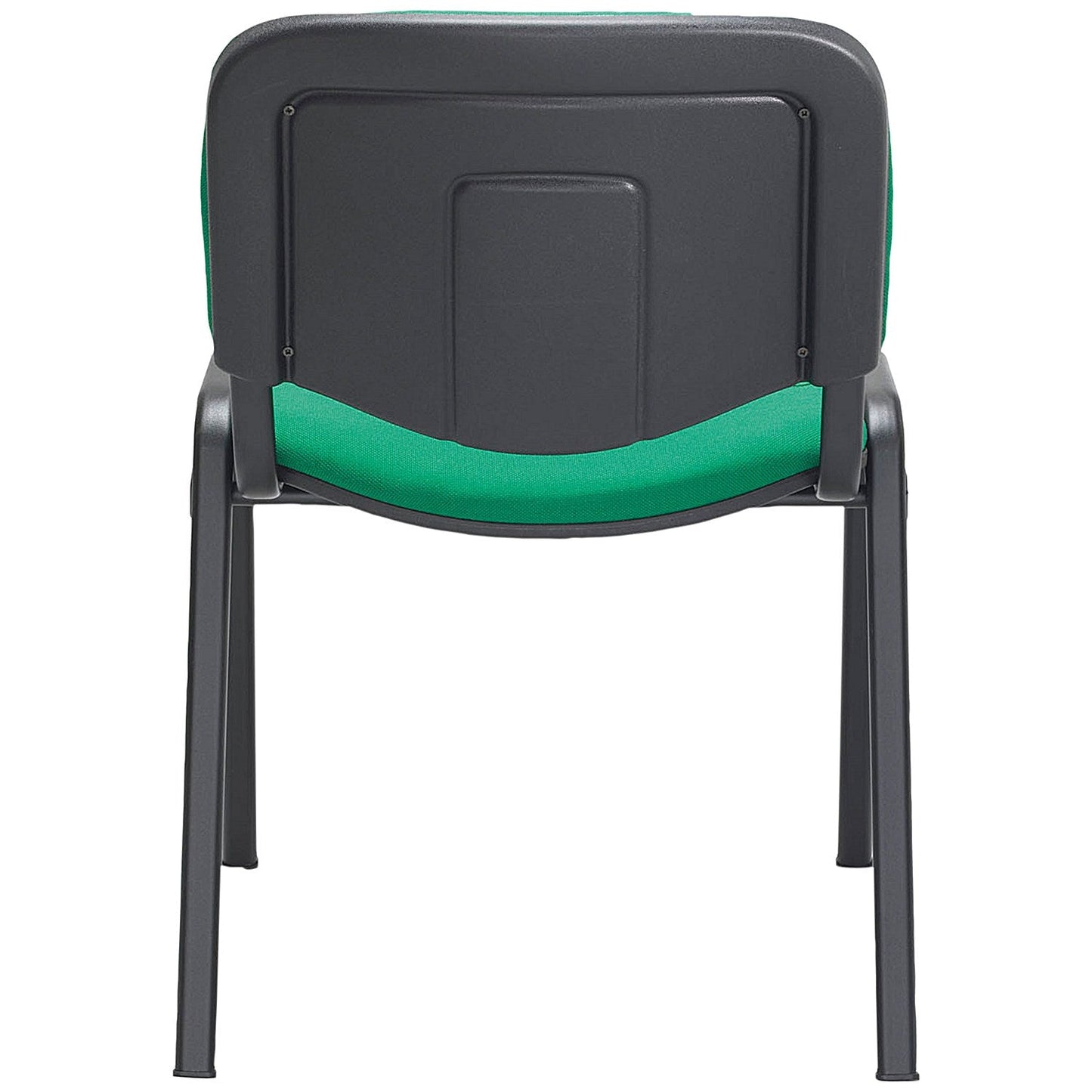 Jemini Ultra Multipurpose Black Frame Stacking Chair, Green