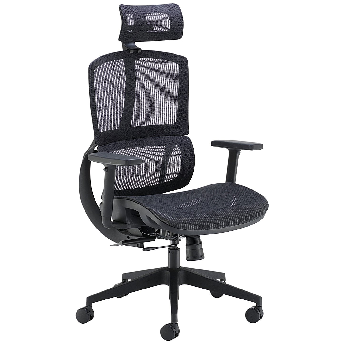 Arista Lena High Back Executive Mesh Chair, Black