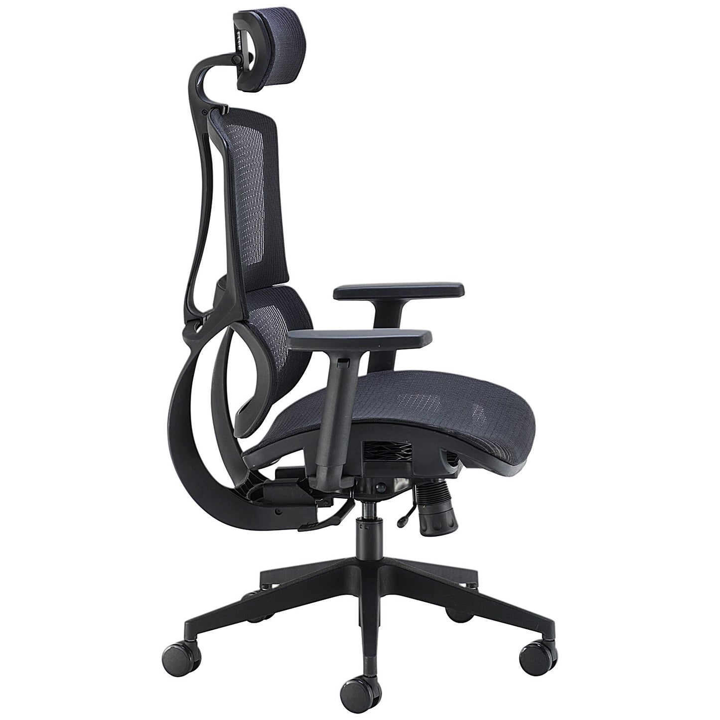 Arista Lena High Back Executive Mesh Chair, Black