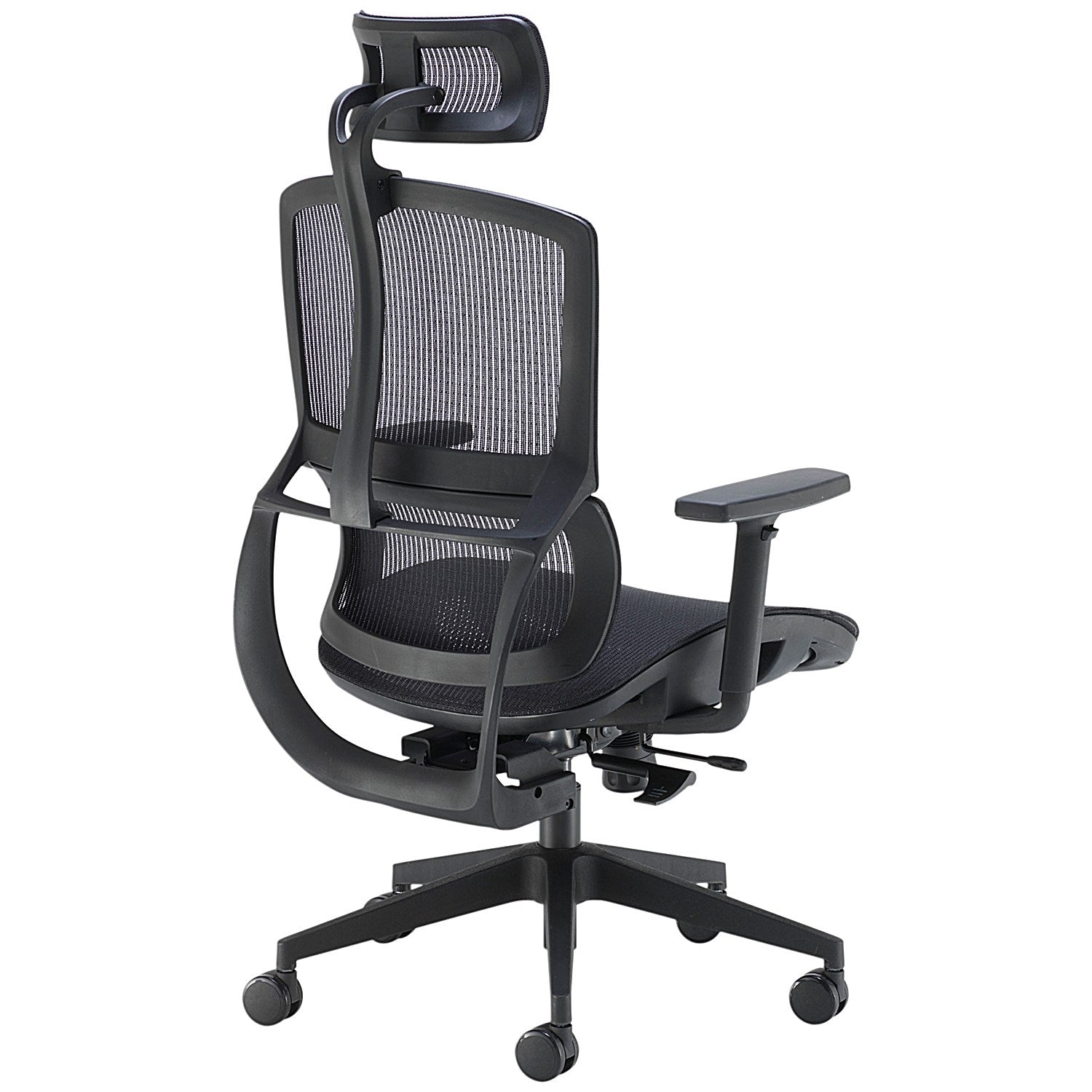 Arista Lena High Back Executive Mesh Chair, Black