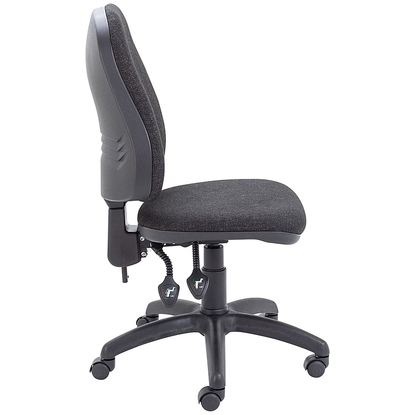 First High Back Operator Chair, Charcoal