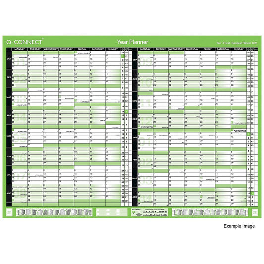 Q-Connect 16 Month Planner, Unmounted, A2, January 2026-April 2027 Easy2Order : KFBPU226