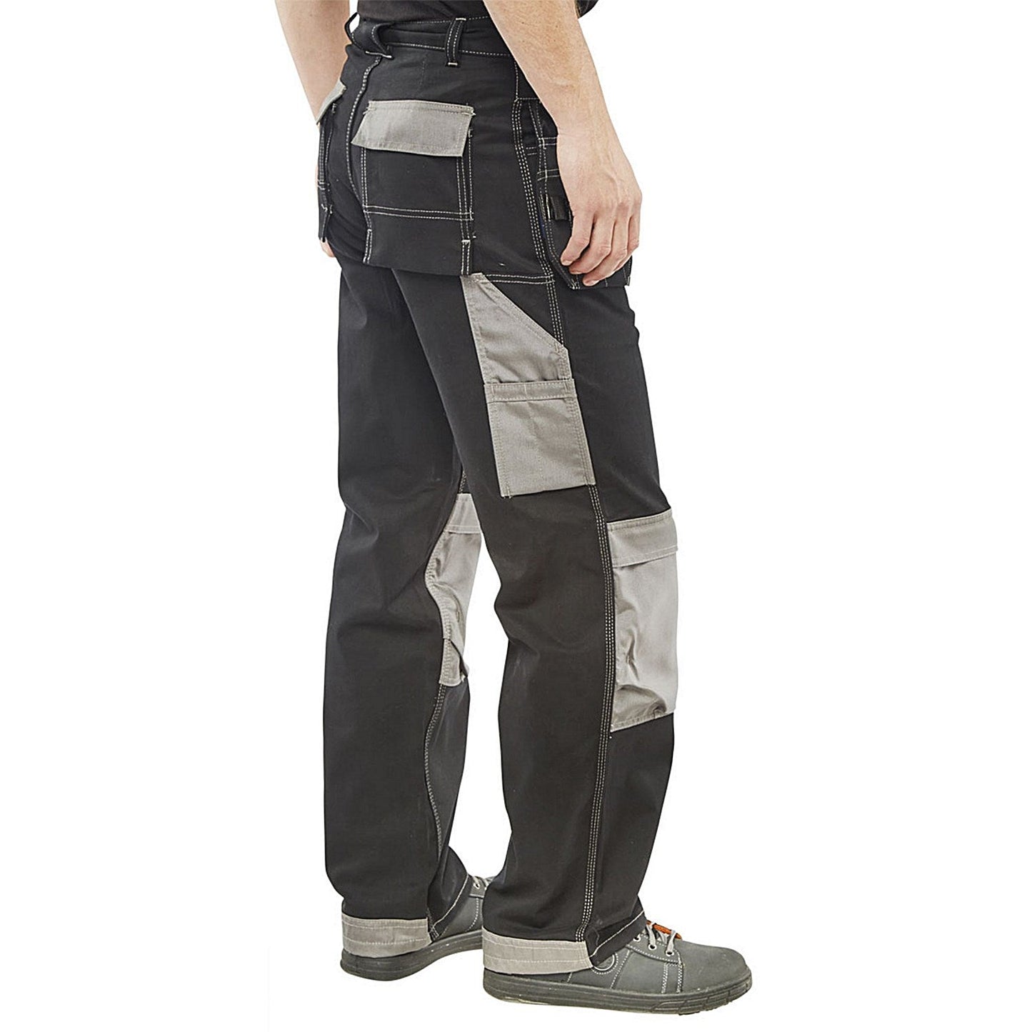 Beeswift Kington Multi Purpose Pocket Trousers, Black, 30 Easy2Order : KMPTBL30