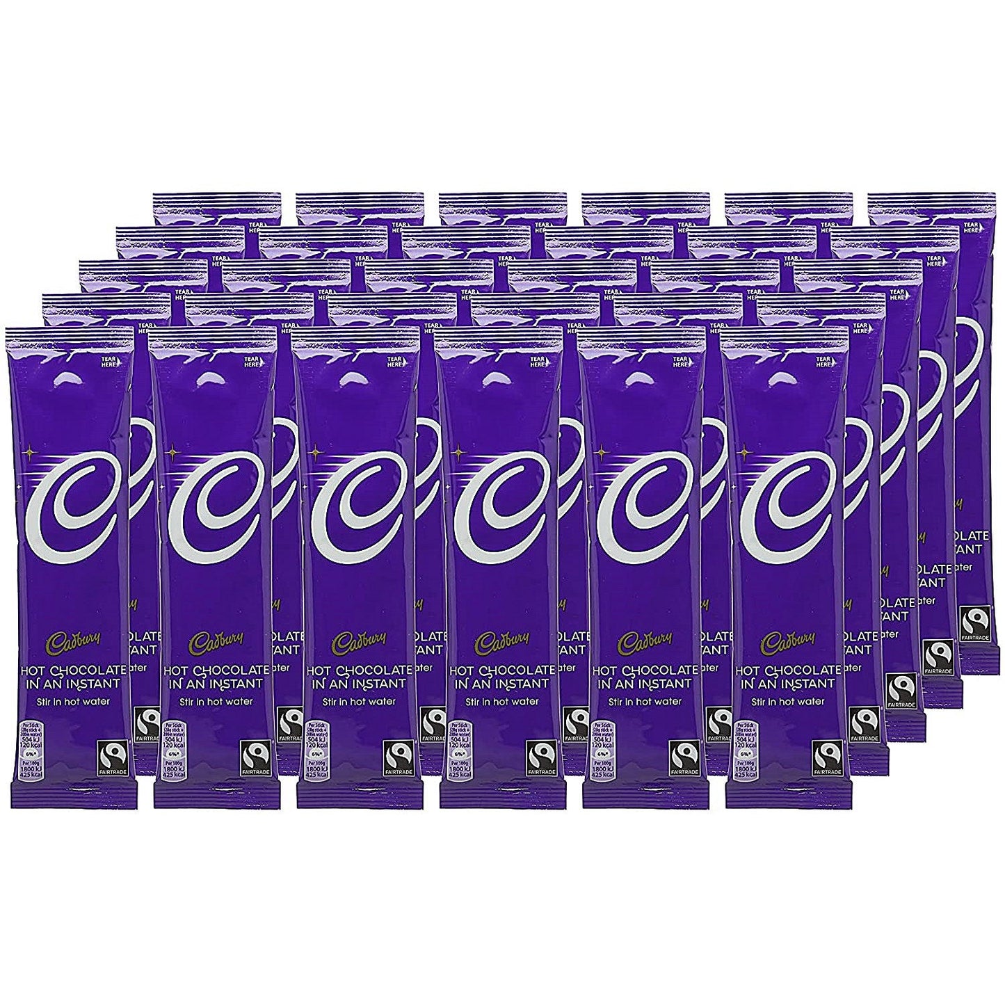 Cadbury Instant Hot Chocolate, 50 Sachets