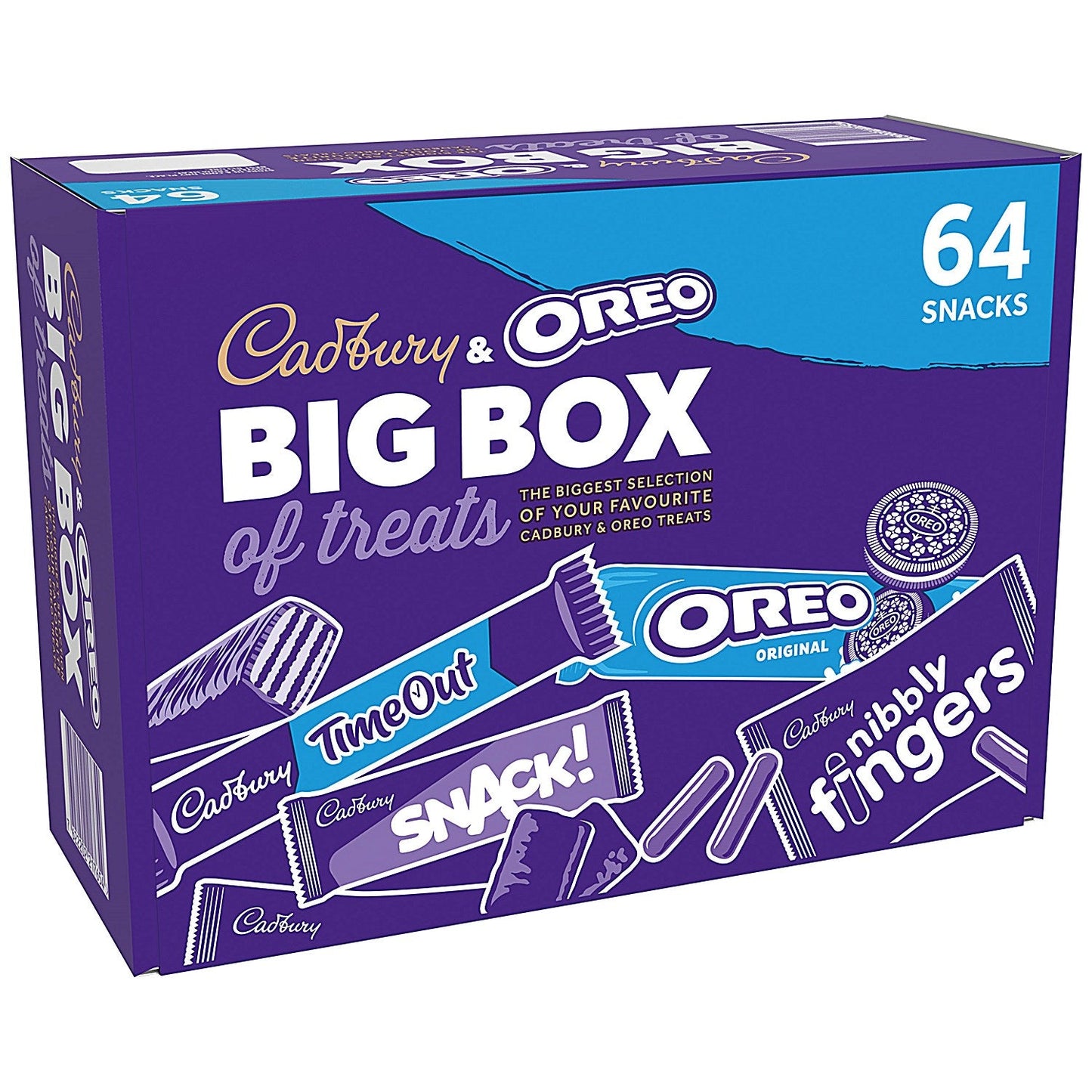Cadbury and Oreo Big 64 Box of Treats, 1620g