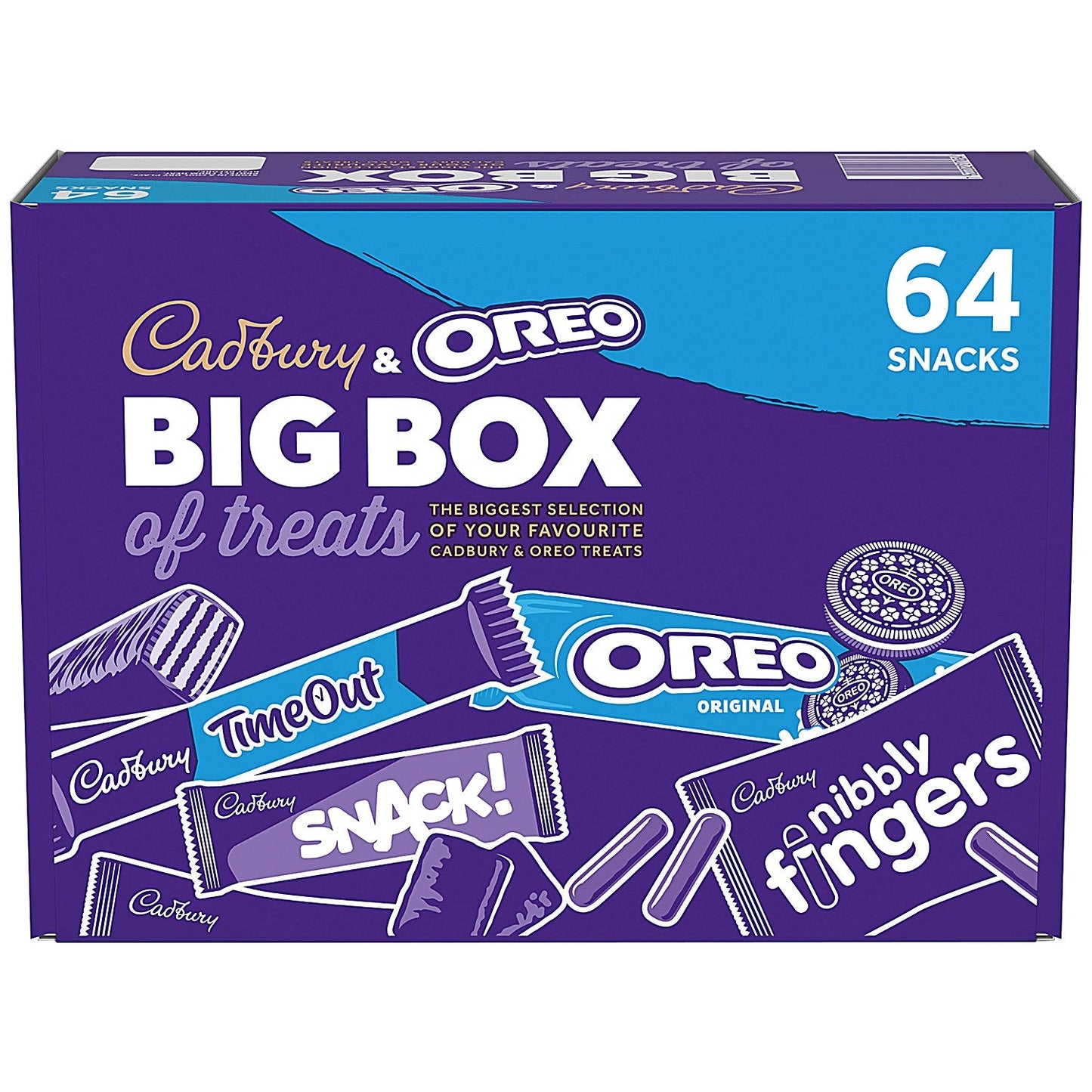 Cadbury and Oreo Big 64 Box of Treats, 1620g