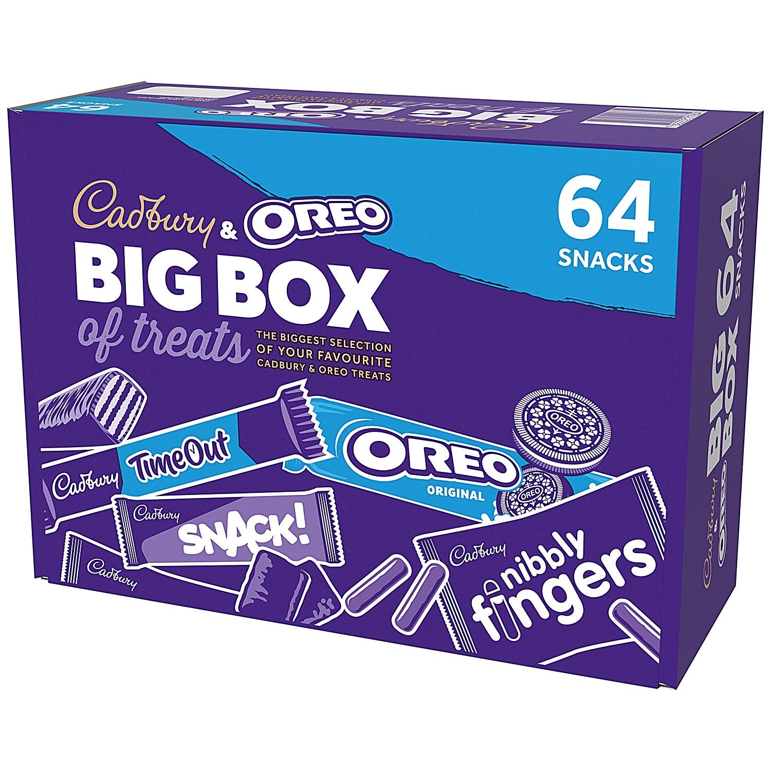 Cadbury and Oreo Big 64 Box of Treats, 1620g Easy2Order : KS21765