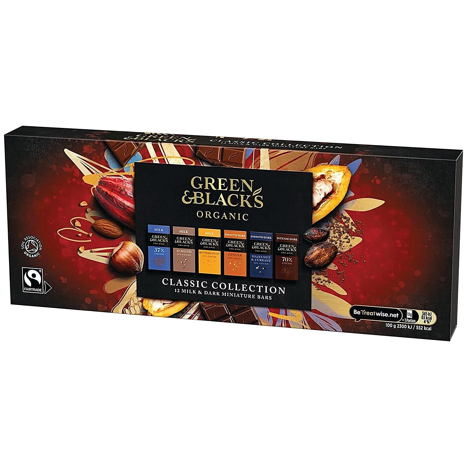 Green and Blacks Organic Classic Mini Chocolate Bar Collection, 180g Easy2Order : KS25289
