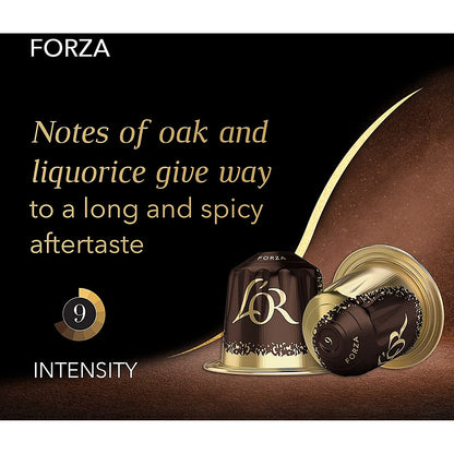 L'Or Espresso Forza Nespresso Coffee Pods, Pack of 40