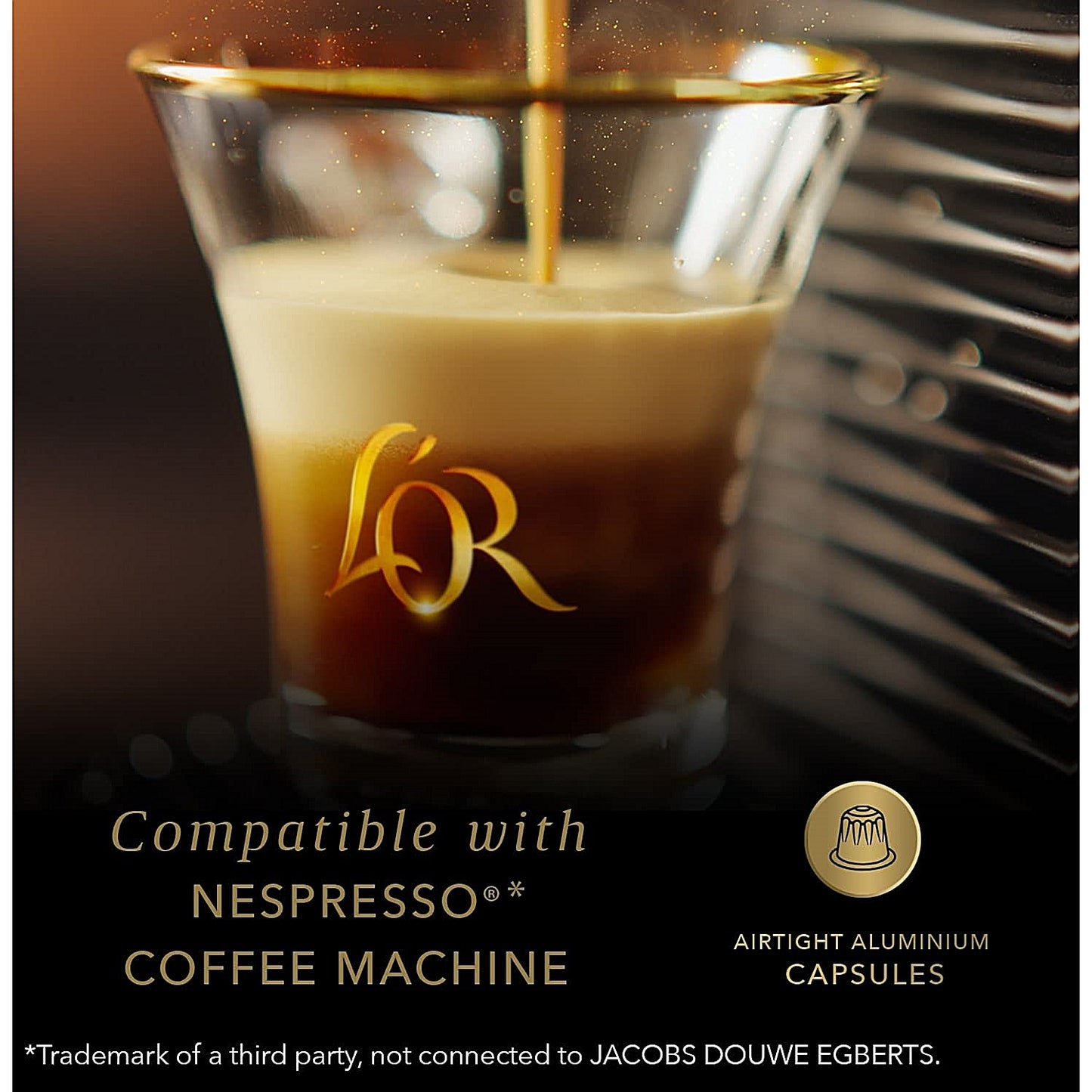 L'Or Espresso Ristretto Nespresso Coffee Pods, Pack of 40