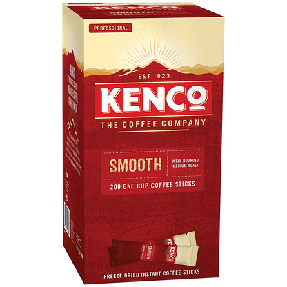 Kenco Smooth Instant Coffee Sachets, Pack of 200
