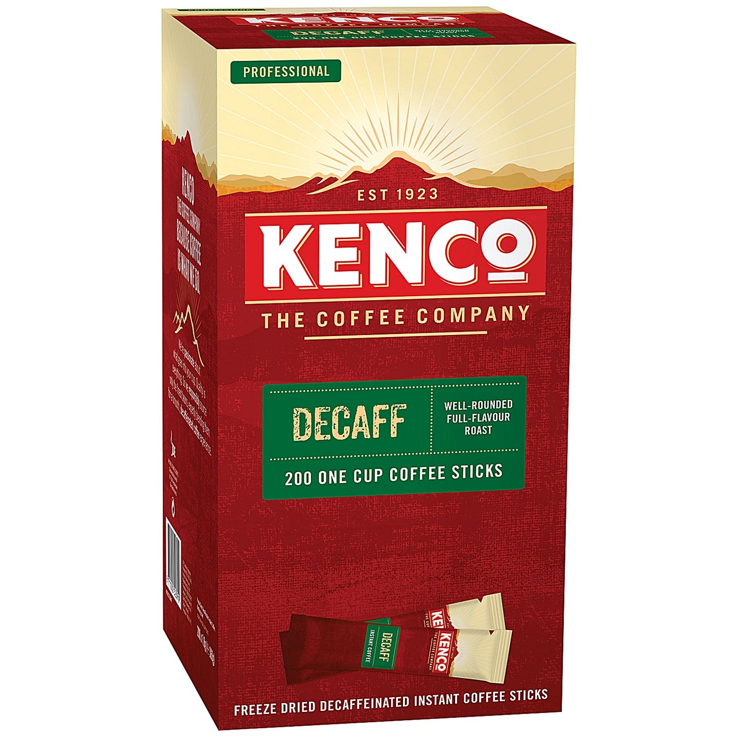 Kenco Decaff Instant Coffee Sachets, Pack of 200