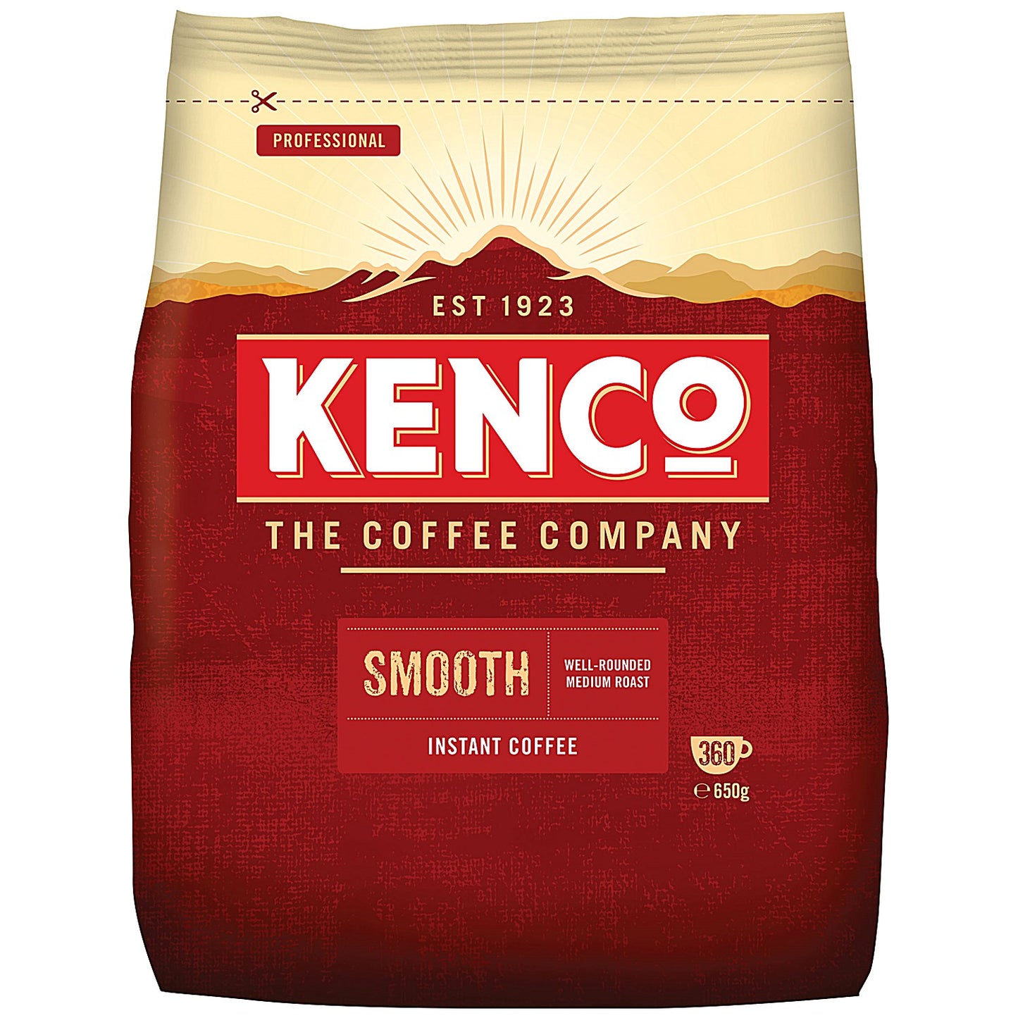 Kenco Smooth Instant Coffee Refill, 650g