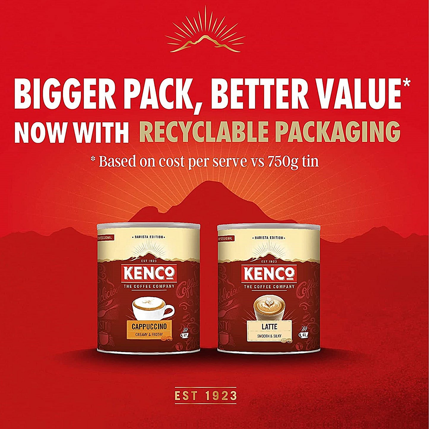Kenco Instant Latte, 1kg