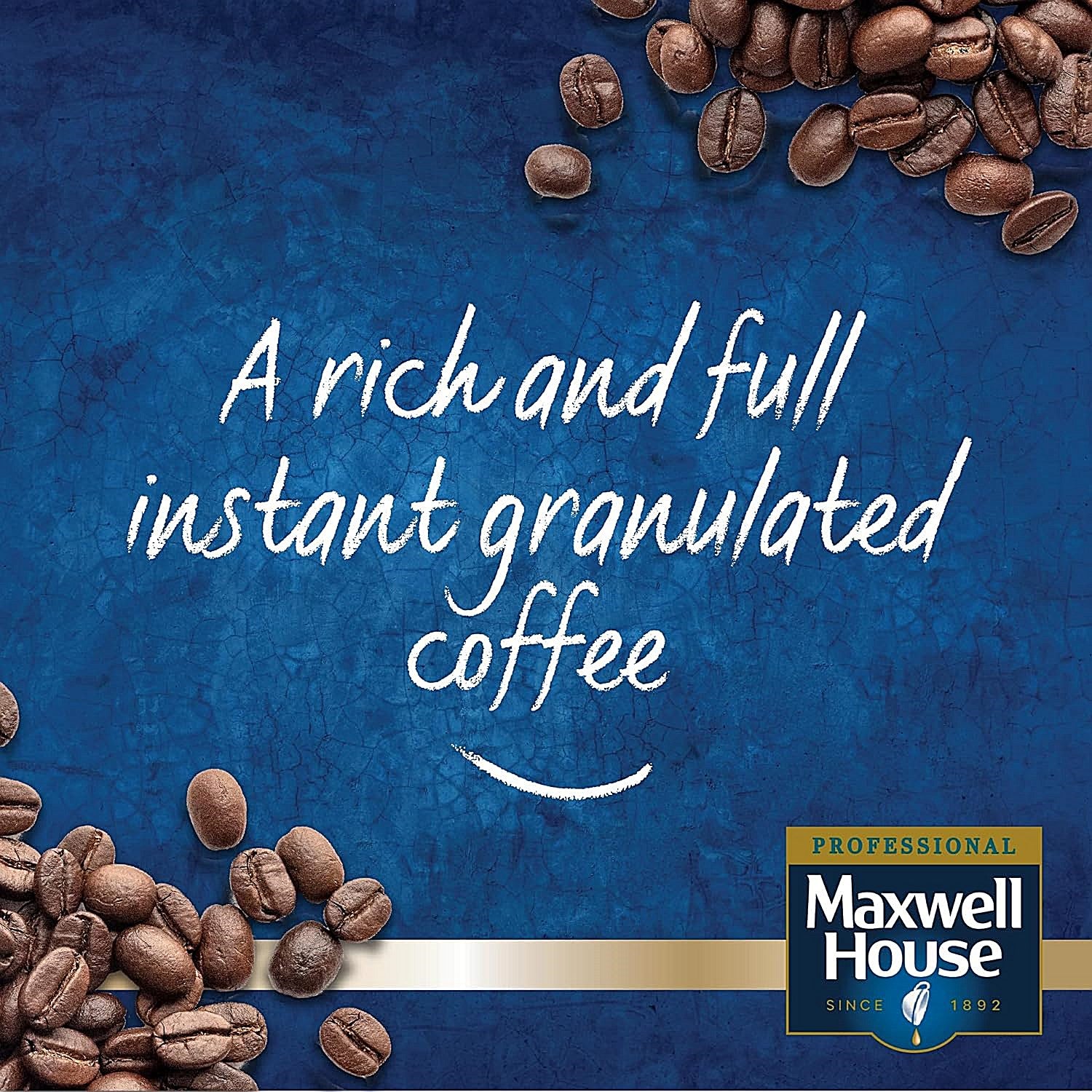 Maxwell House Rich Blend Instant Coffee Granules, 750g