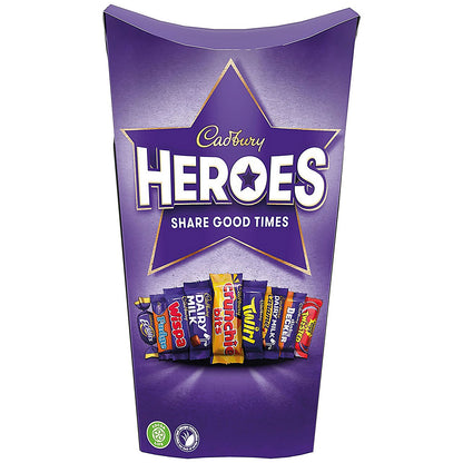 Cadbury Heroes Chocolates Carton, 290g