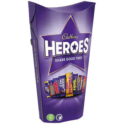 Cadbury Heroes Chocolates Carton, 290g