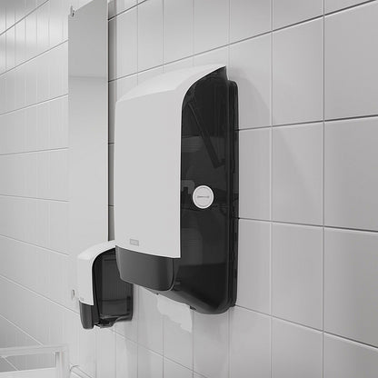 Katrin Folded Hand Towel Dispenser, White