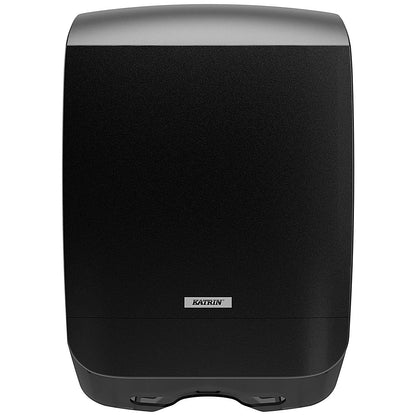 Katrin Folded Hand Towel Dispenser, Black