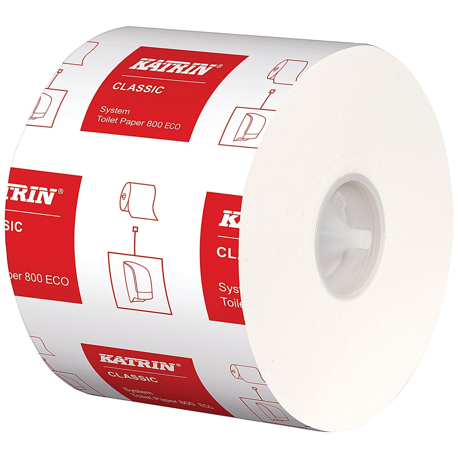 Katrin Classic ECO Toilet Roll, 2-Ply, 800 Sheets, Pack of 36 Easy2Order : KZ10342
