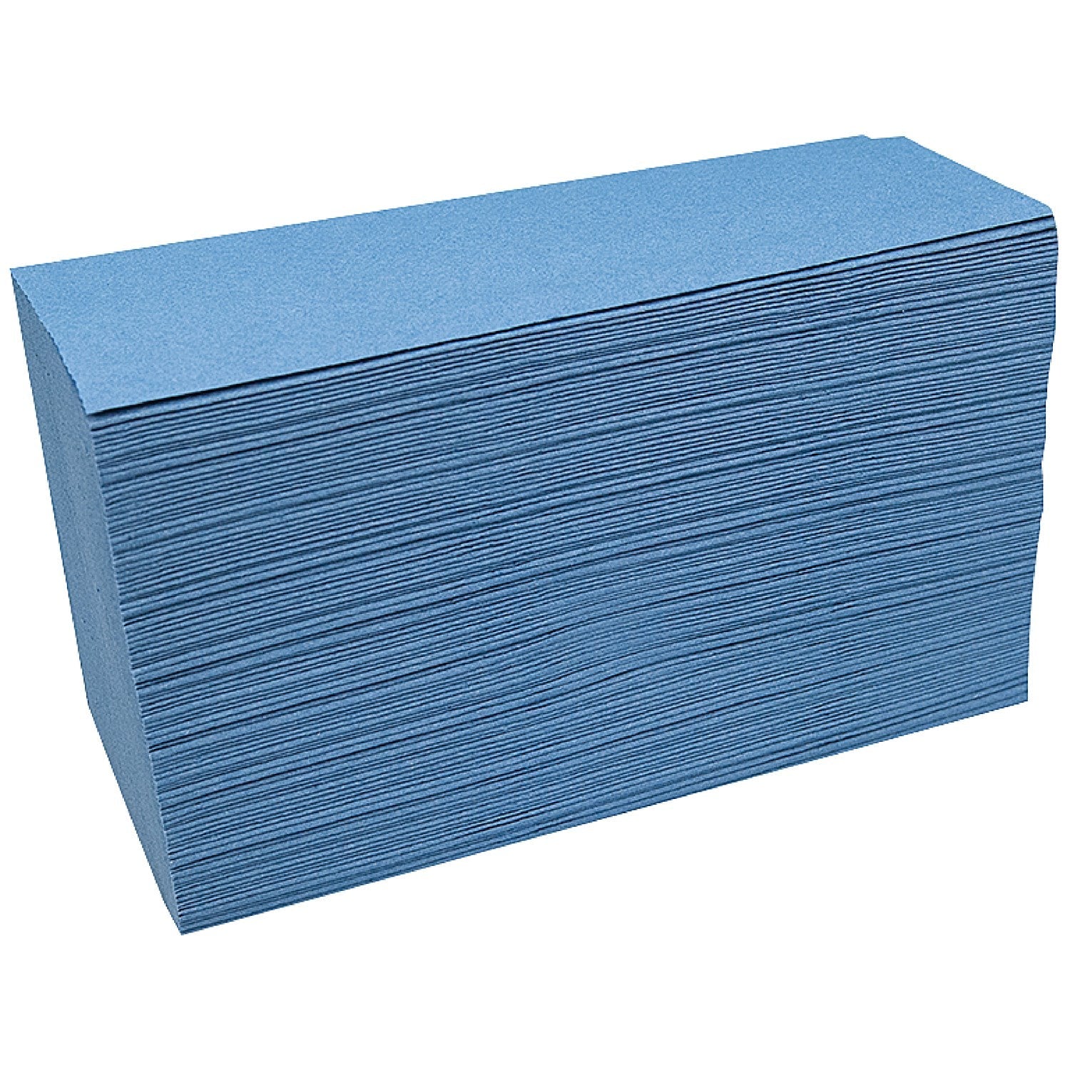 Katrin Basic 1-Ply V-Fold Hand Towels, Blue, Pack of 5000 Easy2Order : KZ36220