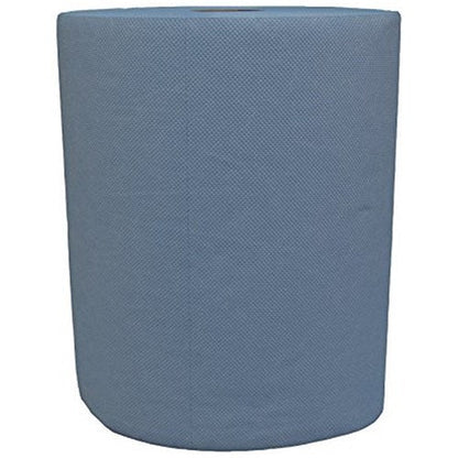 Katrin 3-Ply Classic Industrial Hand Towel Roll, 190m, Blue, Pack of 2