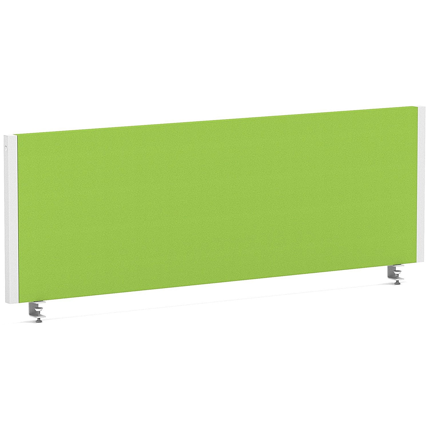 Impulse Evolve Plus Bench Screen, 1200 x 400mm, White Frame, Myrrh Green Easy2Order : LEB114