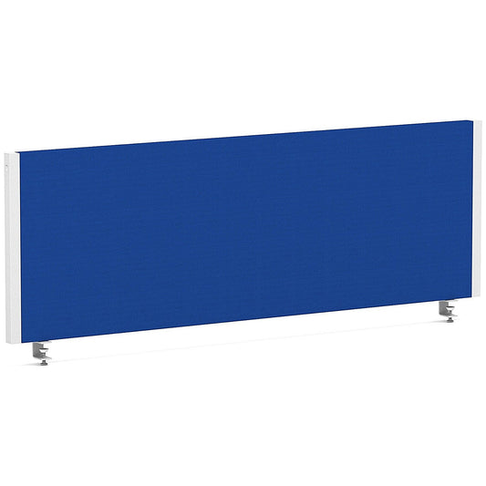 Impulse Evolve Plus Bench Screen, 1200 x 400mm, White Frame, Stevia Blue Easy2Order : LEB115